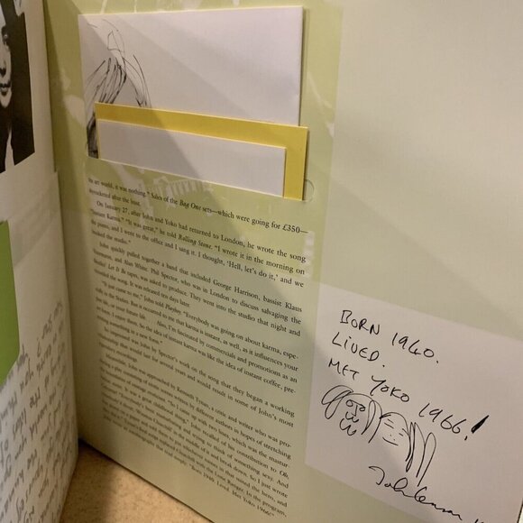 Lennon Legend Illustrated Biography Book & CD Set By James Henke Hardcover - Picture 8 of 12